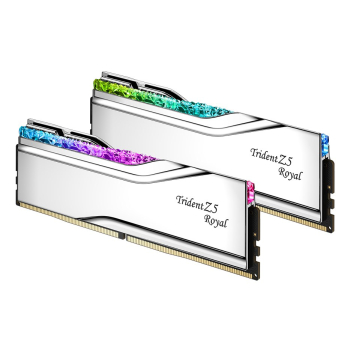 G.SKILL TRIDENT Z5 ROYAL RGB DDR5 2X16GB 6000MHZ CL28 SILVER F5-6000J2836G16GX2-TR5S