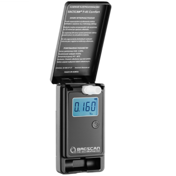 BACscan F-45 alkomat 0 - 4% Czarny