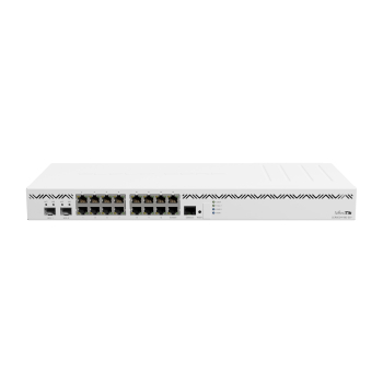 Router Mikrotik CCR2004-16G-2S+ Total Ethernet  Ports:18; Architecture:ARM 64bit; CPU core:4
