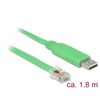 DeLOCK 62960 kabel USB USB A Zielony