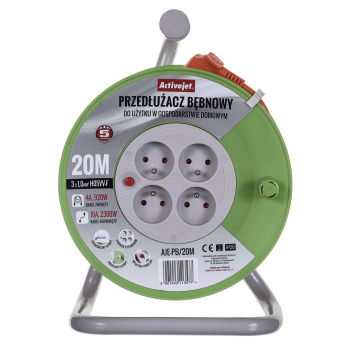 Przedłużacz bębnowy Activejet PB/20m