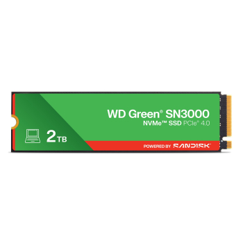 WD Green™ SN3000 NVMe™ SSD POWERED BY SANDISK 2 TB