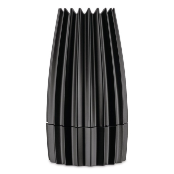 Alessi WAL03 B, Grind WAL03 B - Design-Salzm?hle aus Aluminiumguss, Schwarz