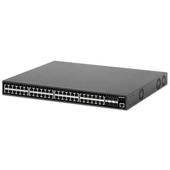 INTELLINET 54-P PoE+ Managed Switch 6x10GbE 450W