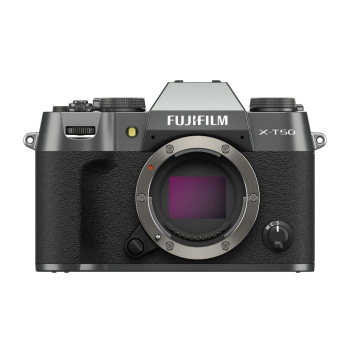 Fujifilm X -T50 Obudowa bezlusterkowca 40,2 MP X-Trans CMOS 5 HR 7728 x 5152 px Ciemnoszary