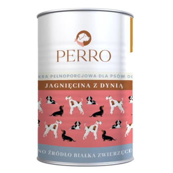 PERRO Jagnięcina z dynią dla psów dorosłych 400g