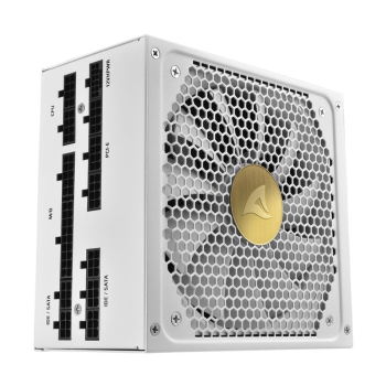 Sharkoon Rebel P30 Złoty Zasilacz 1000 W 20+4 pin ATX ATX Biały (4044951038534)