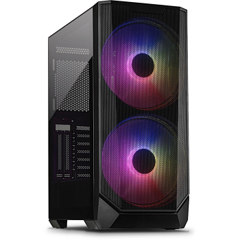 Inter-Tech Gaming-GehĂ¤use IT-3503 AIRSTREAM 2XARGB 200mm LĂĽf