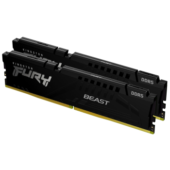 KINGSTON DDR5 64GB 6000MT/s CL36 DIMM KITx2 FURY Beast Black