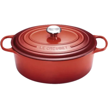 Brytfanna Le Creuset Signature Roaster owalna 40cm wiśniowa