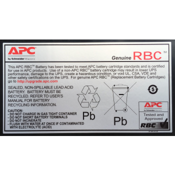 APC Replacement Battery Cartridge #48