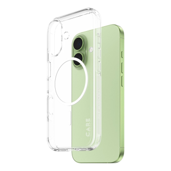 PanzerGlass CARE™ by ® Urban Explorer Case Transparent w. White MagSafe iPhone 17 pokrowiec na telefon komórkowy Przezroczysty