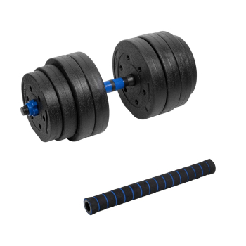 REBEL ACTIVE HANTEL BITUMICZNY REGULOWANY Z ŁĄCZNIKIEM 1X20KG, RBA-2302-1