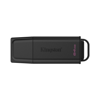 KINGSTON 64GB Portable USB 3.2 Gen 1 DataTraveler Exodia Black
