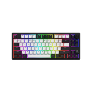 Klawiatura dla graczy Hator Skyfall 80 MAG ULTIMA 8K Wireless biało-czarna