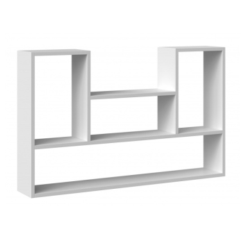 Regał wiszący BILBAO 4P 100x16xH60 biel