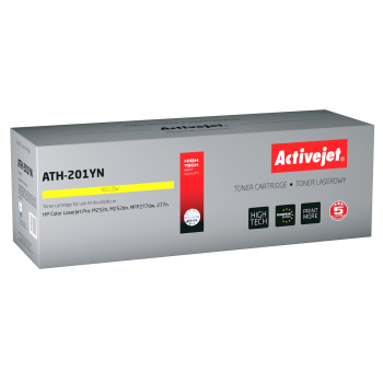 Activejet ATH-201YN Toner (zamiennik HP 201A CF402A; Supreme; 1400 stron; żółty)