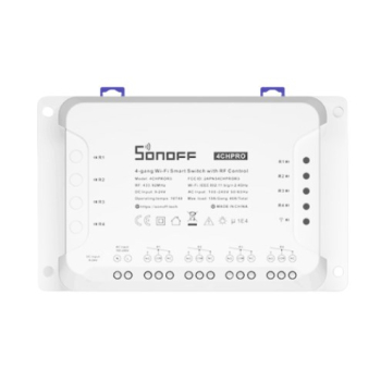 Sonoff 4CHPROR3 przełącznik elektryczny Mądry przełącznik Biały