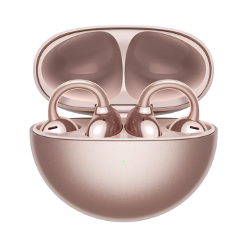Huawei FreeClip Zestaw słuchawkowy True Wireless Stereo (TWS) Nauszny Połączenia/muzyka USB Type-C Bluetooth Złoto różowe