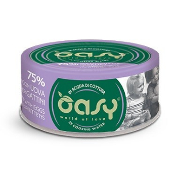 Oasy More Love Chicken with Eggs for kittens 70gr