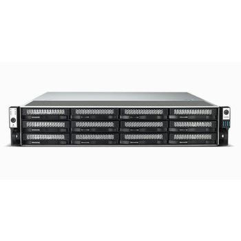 TerraMaster U12-500 Plus NAS Rack (2U) Intel® Core™ i7 16 GB DDR5 0 TB Szary