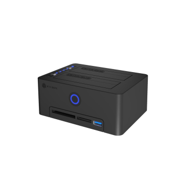 Docking- & Klonstation IcyBox HDD mit Kartenleser