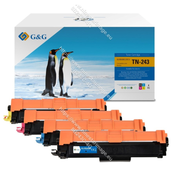 G&G Toner 4er Set fĂĽr Brother TN-243 BK/C/M/Y Value Pack
