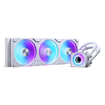 Chłodzenie wodne PHANTEKS Glacier One 420D30 X2 DRGB AiO - 420mm, biały