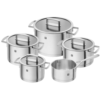 Zestaw garnków ZWILLING Vitality 66460-000-0 (1,5 litra, 2 litry, 3 litry, 3,5 litra, 6 litrów)