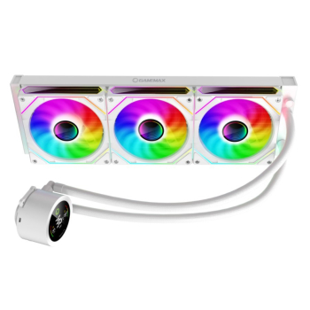 Gamemax CPU Liquid Cooler | ICEBURG 360 DIGITAL WH | White