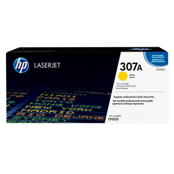 HP 307A oryginalny wkład z żółtym tonerem LaserJet
