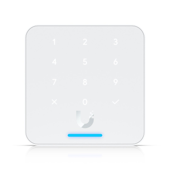 Ubiquity UA-G3-Flex-W Third-generation NFC card reader with a keypad and Touch Pass support, White