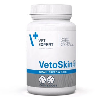 VetExpert VetoSkin Small Breed and Cats 60 kaps.