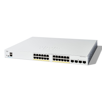 Cisco C1200-24FP-4G łącza sieciowe Zarządzany L2/L3 Gigabit Ethernet (10/100/1000) Biały