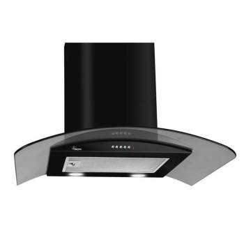 Okap kominowy AKPO WK-4 LARGO ECO 60 CZARNY (399,1 m3/h; 600mm; kolor czarny)