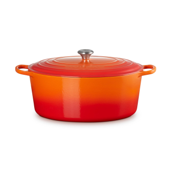 Piekarnik owalny Le Creuset Signature Roaster 40cm czerwony