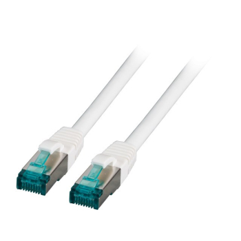 EFB RJ45 Patchkabel S/FTP Cat.6A LSZH 20.00m weiĂź