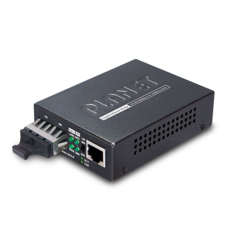 PLANET GT-802 konwerter sieciowy 1000 Mbit/s 850 nm Czarny