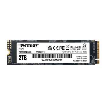 Patriot Viper SSD P320 M.2 PCI-Ex4 NVMe 2TB 3GB/s