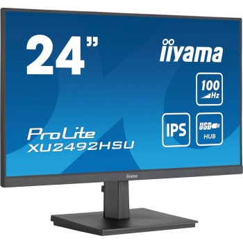iiyama ProLite monitor komputerowy 60,5 cm (23.8") 1920 x 1080 px Full HD LED Czarny