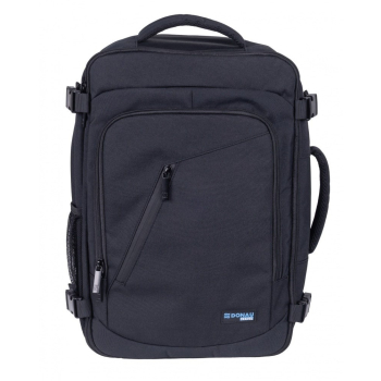 DONAU TRAVEL Plecak Warsaw, 15,6", 23l, USB + kabel, czarny