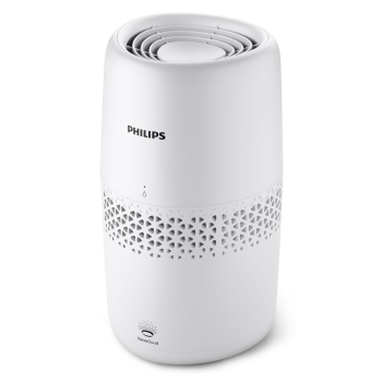 Philips Nawilżacz powietrza HU2510/10, 11 W, Pojemność zbiornika na wodę 2 L, Nadaje się do pomieszczeń o powierzchni do 31 m2, Technologia NanoCloud,