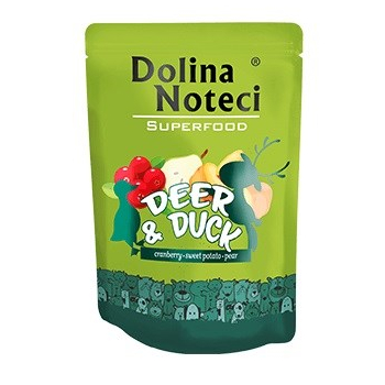 DOLINA NOTECI Superfood Jeleń i Kaczka - mokra karma dla psa - 300 g