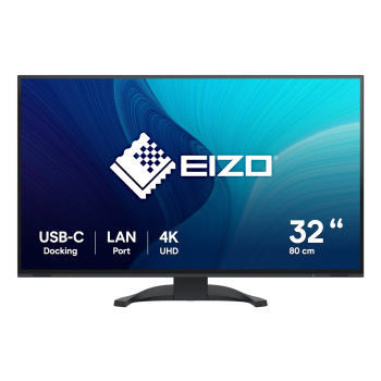 Monitor EIZO FlexScan EV3240X-BK - 80 cm (31.5") - 3840 x 2160 pikseli - 4K Ultra HD - LED - 5 ms