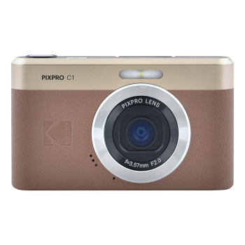 Kodak PIXPRO C1BN aparat cyfrowy 1/3" Kompaktowy aparat fotograficzny 13 MP CMOS 4160 x 3120 px Brązowy