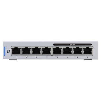 Switch Ubiquiti UniFi 8 PoE (Gen1) 8p PoE ( PoE+: 4;) Managed Gigabit (US-8-60W-EU)