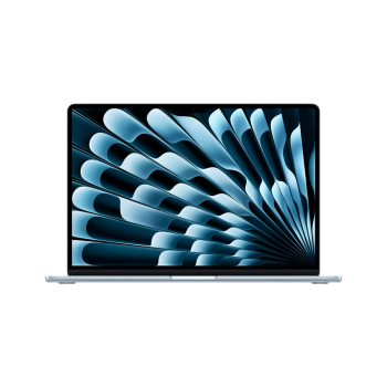Apple 15-inch MacBook Air: Apple M5 chip with 10-core CPU and 10-core GPU, 16GB, 512GB SSD - Sky Blue
