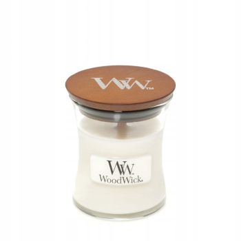 Świeca mała WHITE TEAK WOODWICK