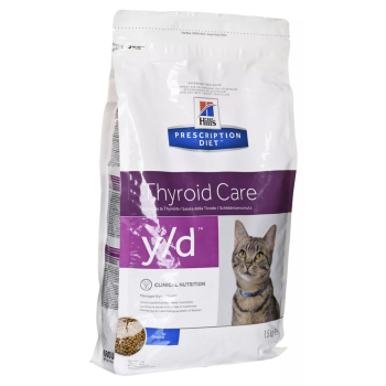 HILL'S Thyroid Care y/d - sucha karma dla kota - 1,5 kg