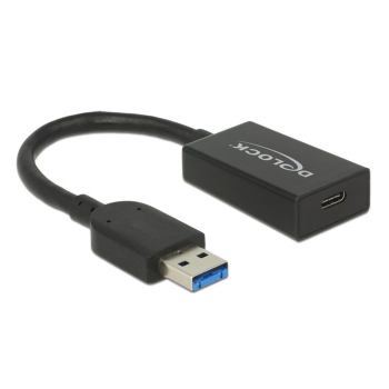 DeLOCK 65698 kabel USB USB 3.2 Gen 2 (3.1 Gen 2) 0,15 m USB A USB C 10 Gbit/s Czarny